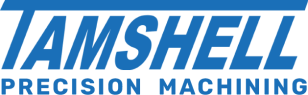Tamshell Precision Machining Logo Dark Blue