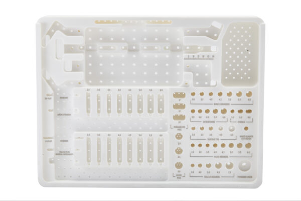 Orthopedic surgical tooling caddie machined by Tamshell